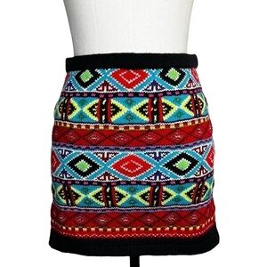 Ralph Lauren Women’s Colorful Sweater Skirt
